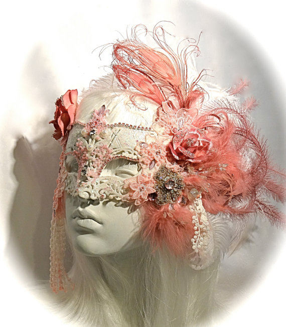 Marie Antoinette's Rose Mask