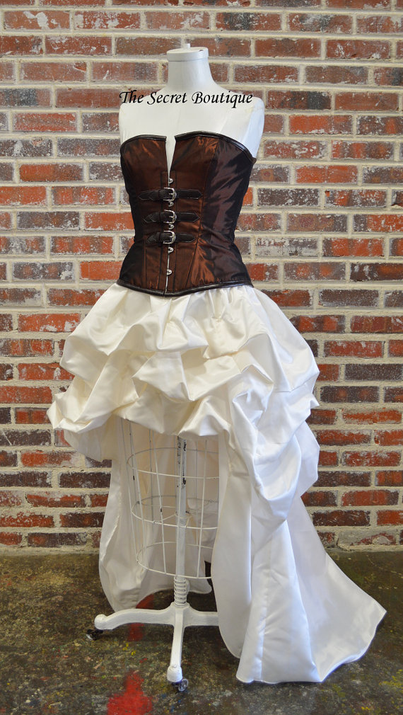 Beautiful Bustle Skirt and Corset – Steampunk Lifestyle