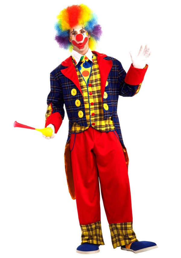 ALT="clown checkers costume"