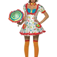 alt="sexy womens clown costume