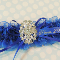 alt="prom royal blue garter"