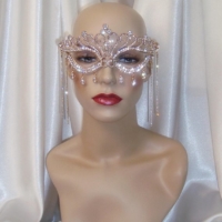 alt="rhinestone crystal bridal mask"
