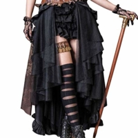 alt="steampunk victorian skirt"