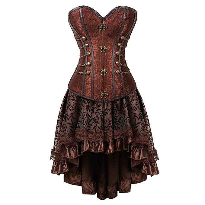 alt="vintage steampunk dress"