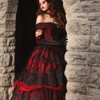 Gothic Wedding Fantasy Gown